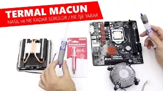 Termal Macun Nedir / Ne İşe Yarar / Nasıl Uygulanır ?