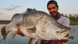 Topwater Dream Fish! (Barramundi).