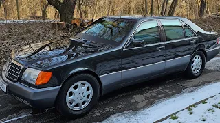 ЭХО 90х: НОВЫЙ БРОНИРОВАННЫЙ MERCEDES W140 S600  КАПСУЛА ВРЕМЕНИ