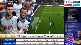 [TTB] PES 2021 MASTER LEAGUE #28 | THINGS ARE GETTING A LITTLE BIT SCARY! 😱 INSANE 2ND LEG VS SPURS!