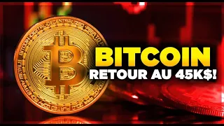 BITCOIN : ELON MUSK BAD NEWS / CLÔTURE 45K$ ! 🚨