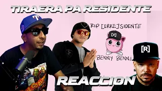 BENNY BENNI TIRAERA PA RESIDENTE - RIP RESIDENTE (REACCION)