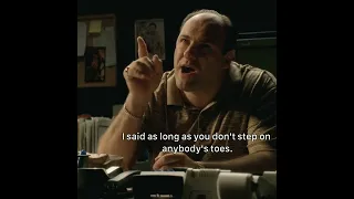 "Tony soprano" badass  -S5 E4 | best scene sopranos #shorts #status