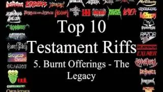 Testament Top 10 Riffs