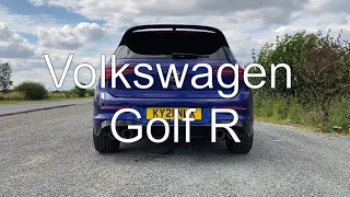 VW Golf R (Performance Pack + Akrapovic Exhaust) sound 2021