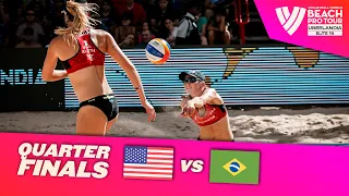 Nuss/Kloth vs. Carol/Barbara - Quarter Finals Highlights Uberlandia 2023 #BeachProTour