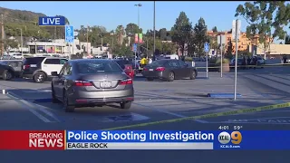 Attempted Robbery Leads To Officer-Involved Shooting At Shopping Plaza In Eagle Rock