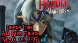 All Boss Fights playing as Demon Link in Hyrule Warriors