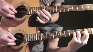 Smells Like Teen Spirit 's solo but it is kind of SAD... (acoustic guitar)