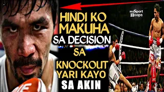 ANG PAGBAWI NI PACQUIAO SA INAGAW NA KARANGALAN | MGA KALABAN NA HURADO NABIGO