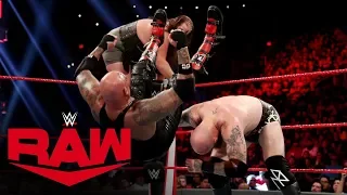 The Viking Raiders vs. Luke Gallows & Karl Anderson: Raw, Sept. 30, 2019