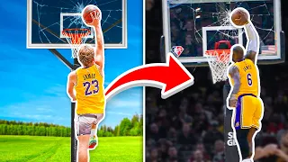 Recreating The WEIRDEST NBA Moments!