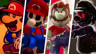 Evolution of Creepy Super Mario (1996 - 2024)