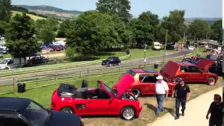 Purple 205 GTI Dimma prescott hill climb From Start Pugfest 2013