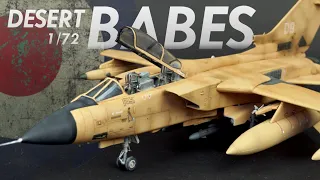 Eduard 1/72 'Desert Babes' Panavia Tornado - Full build & Review!