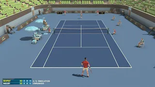 First Person Tennis Tournament: Melbourne - Quarter Final - Benp997 vs Migger