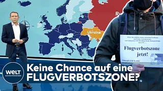 Warum eine FLUGVERBOTSZONE über der Ukraine militärische keine Option ist | KRIEG in der UKRAINE