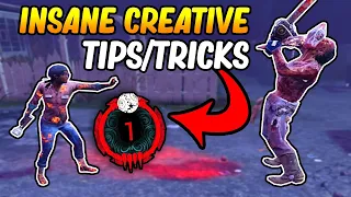 BEST INSANE CREATIVE SURVIVOR TIPS & TRICKS - Dead by Daylight