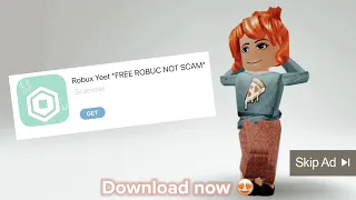 Free robux ads be like- 😒🙄