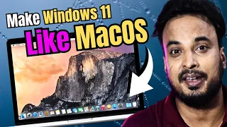 Make Windows 11 Look like MacOS 🔥 | Mac Desktop in Windows 11 (2023)