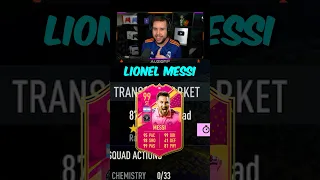 How To Get 99 MESSI! 😅 #fifa23 #shorts #football