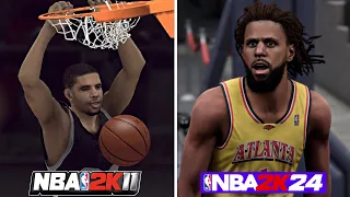 Winning A Game Using A Celebrity in EVERY NBA 2K!