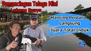 Cobain Mancing di Pemancingan Telaga Mini, Langsung Total Indukan