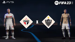 FIFA 23 - São Paulo vs Atlético MG | Gameplay | Campeonato Brasileiro 2023