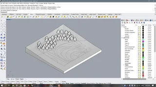 Exploded Axos in Rhino - for landscape architecture