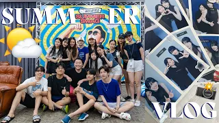 vlog | things i've done during the summer ☀️// psy summer swag, personal color, wested_arin, karaoke