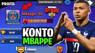 JAK WYGLĄDAJĄ KONTA ZNANYCH OSÓB w BRAWL STARS?🤩Mbappe, Neymar, MrBEAST...