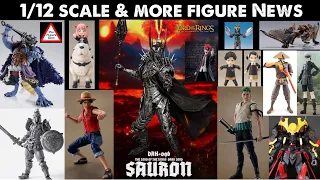 1/12 Scale & More Figure News. Sauron LOTR, One Piece Netflix, Spy x Family, Bandai, Beast Kingdom