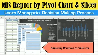 Excel Tutorial: How to Create MIS Report using Pivot Chart and Slicer Option