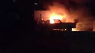 ЧП-Саратов. Сгорел автомобиль на Чапаева