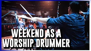 Weekend As a Worship Drummer!! // Vlog #17