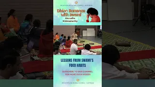 🔴 Lessons From Swami's Food Habits | #satsang #experiences