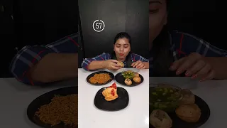 1 Minute Spicy Maggi Spicy Pani Puri Challenge | Samosa And स्पाइसी मैगी चैलेंज #shorts #panipuri