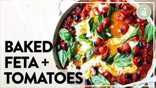 Baked Feta with Tomatoes (The Viral Recipe I'm Only Just Discovering)