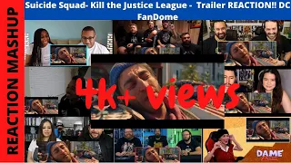 Suicide Squad  Kill the Justice League   Cinematic Trailer REACTION MASHUP !! DC FanDome