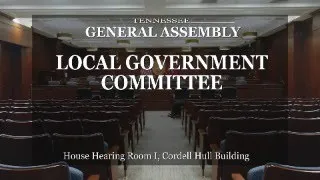 House Local Government Committee- April 16, 2024- House Hearing Room 1