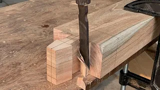 Extremely Creative Japanese Woodworking Joints - Excellent Handcrafted Cutting Skills