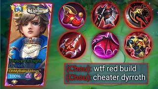 DYRROTH RED BUILD 2024 100% LIFESTEAL HACK😱 (you must try)