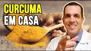 COMO FAZER CÚRCUMA EM PÓ NA SUA CASA - Dr. Gabriel Azzini