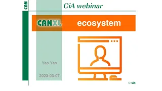 CAN XL ecosystem webinar - from 2023-03-07
