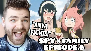 ANYA'S SUPER PUNCH!?! | Spy x Family | Episode 6 | ANIME REACTION