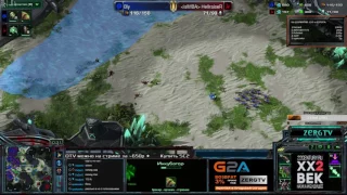 Турнир Starline на GG - F - Hellraiser vs Bly - StarCraft 2 c ZERGTV