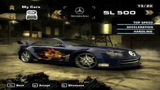MERCEDES BENZ SL 500 GAMEPLAY AMBYARRR | NEED FOR SPEED MOST WANTED INDONESIA