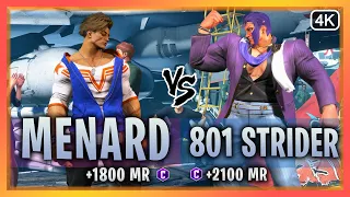 SF6 ▰  Luke (MenaRD) Vs. Marisa (801 Strider)『Street Fighter 6』