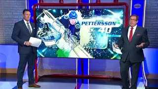 NHL Now:  Pettersson`s creative assist drawing attention  Nov 5,  2018