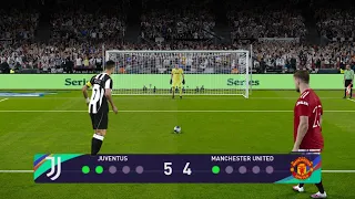 Juventus vs Manchester United | Penalty Shootout PES 2021